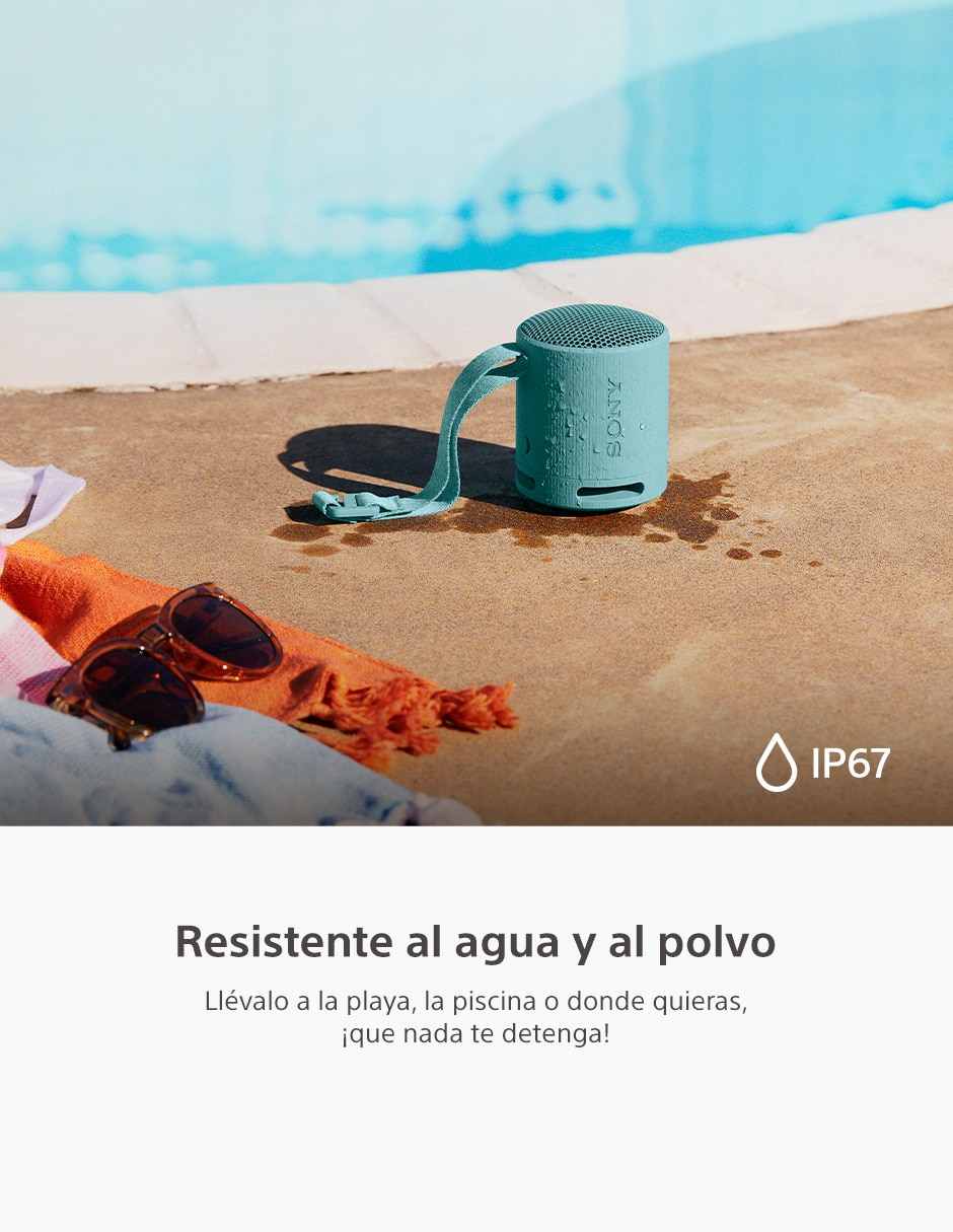 Bocina portátil XB100 bluetooth 6