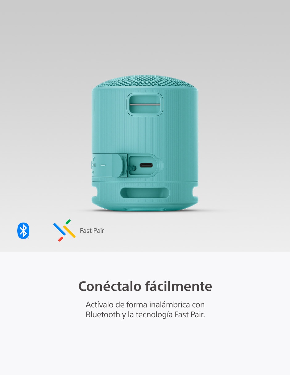 Bocina portátil XB100 bluetooth 8