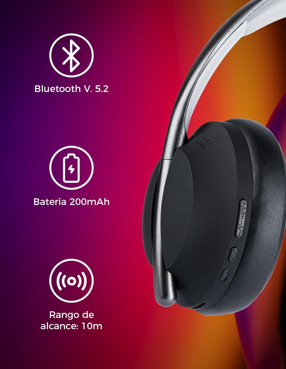 Audífonos Over-Ear Tzdj01 alámbricos e inalámbricos