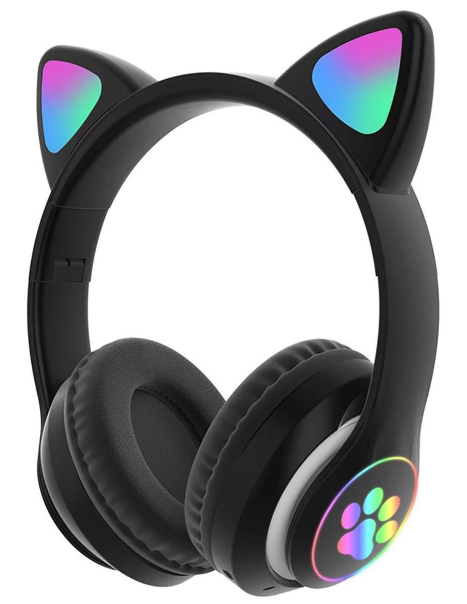 Audífonos Over-Ear Gato Huellas inalámbricos Audífonos Over-Ear Gato Huellas inalámbricos