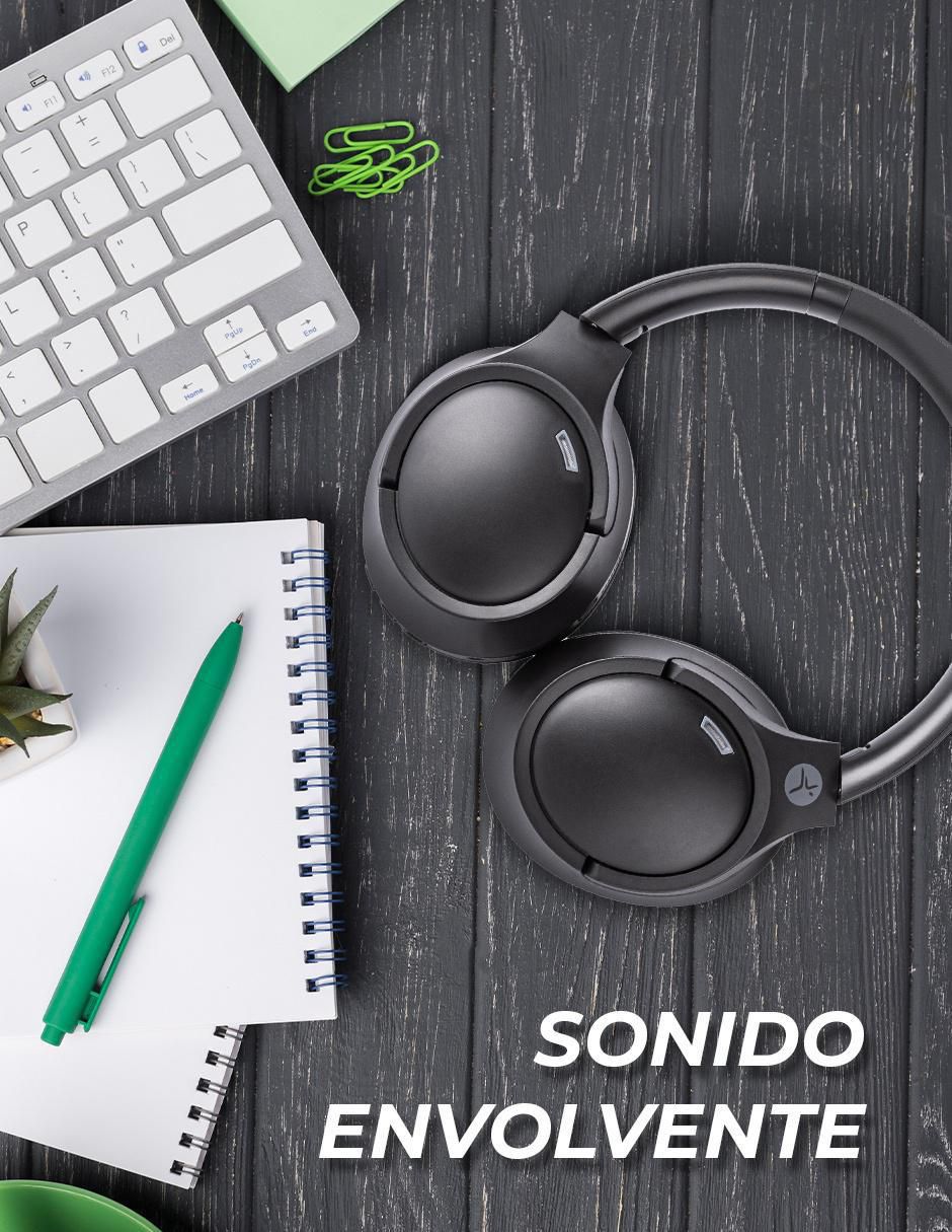 Audífonos Over-Ear Tzdj02 inalámbricos con cancelación de ruido
