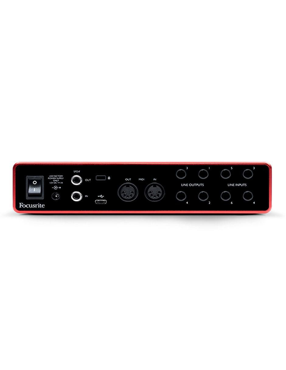 Interfaz de audio Focusrite