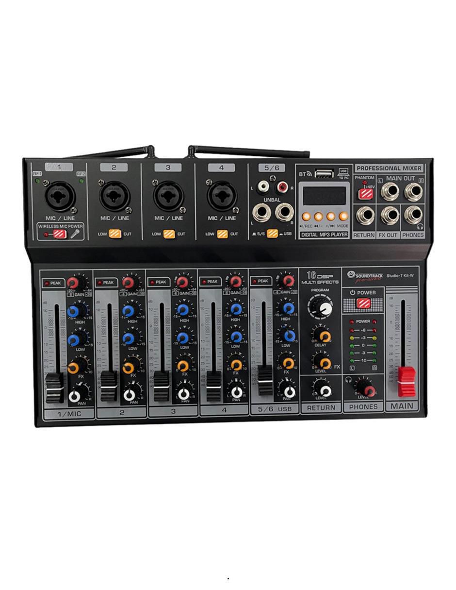 Mezcladora DJ Soundtrack Studio-7