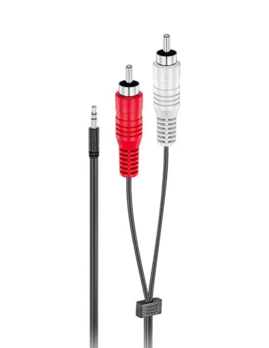 Cable RCA Insignia a tipo auxiliar 3.5 mm de 1.8 m