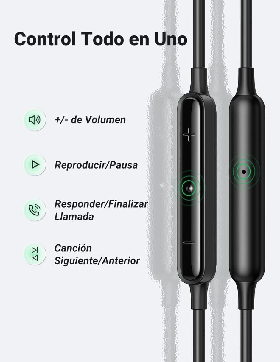 Audífonos In-Ear alámbricos con cancelación de ruido 5