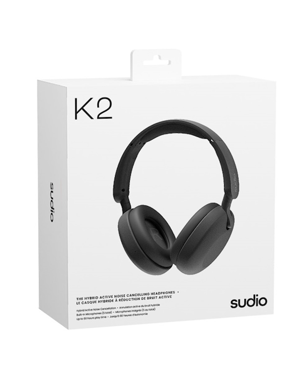 Audífonos Over-Ear Sudio K2 inalámbricos con cancelación de ruido