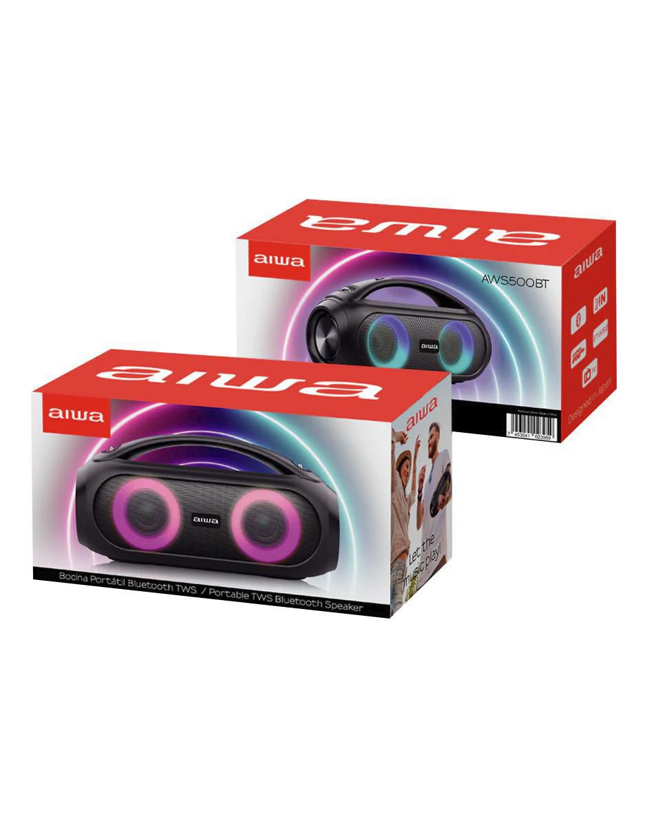 Bocina portátil AWS500BT bluetooth 6