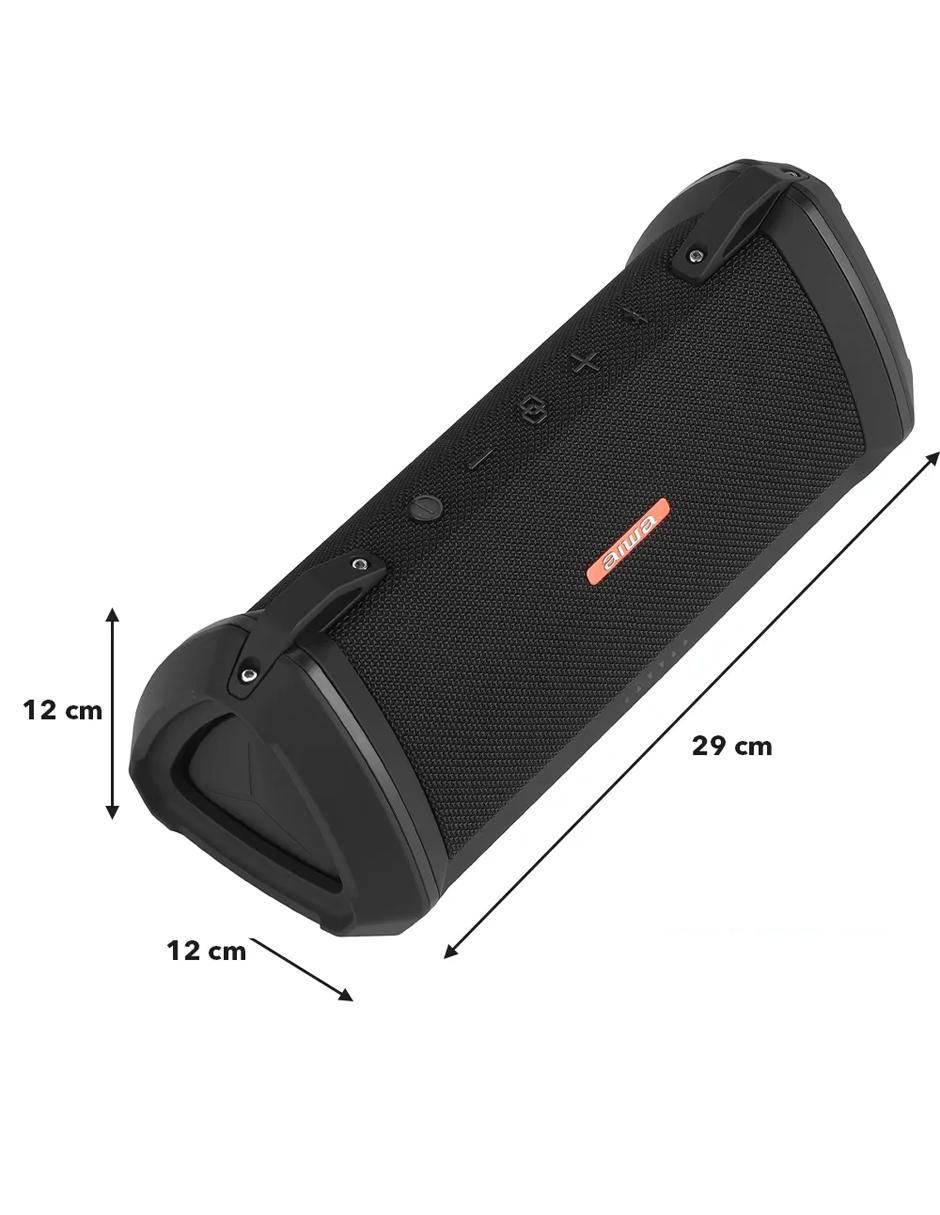 Bocina portátil Exos3-BLK bluetooth 6