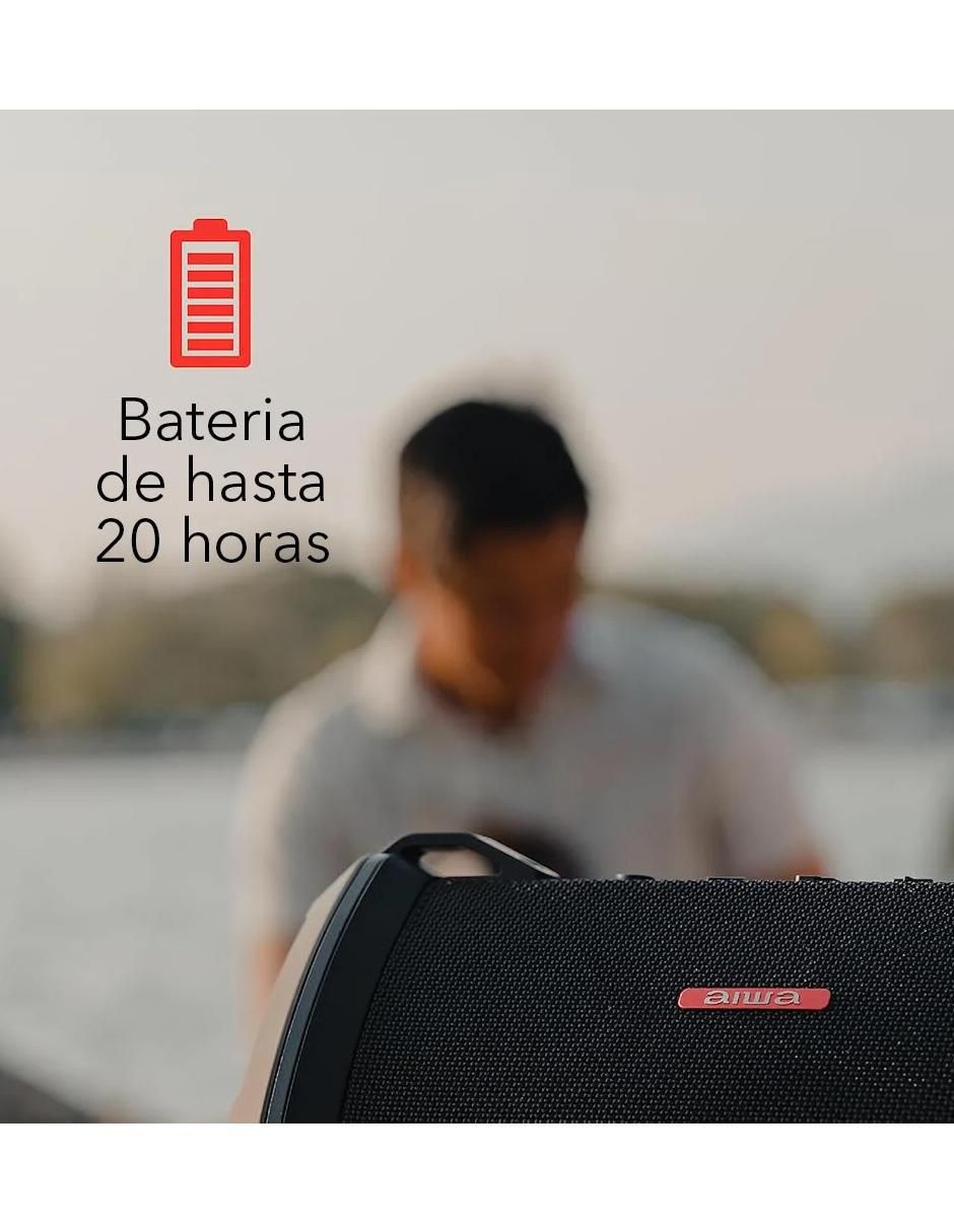 Bocina portátil Exos3-BLK bluetooth