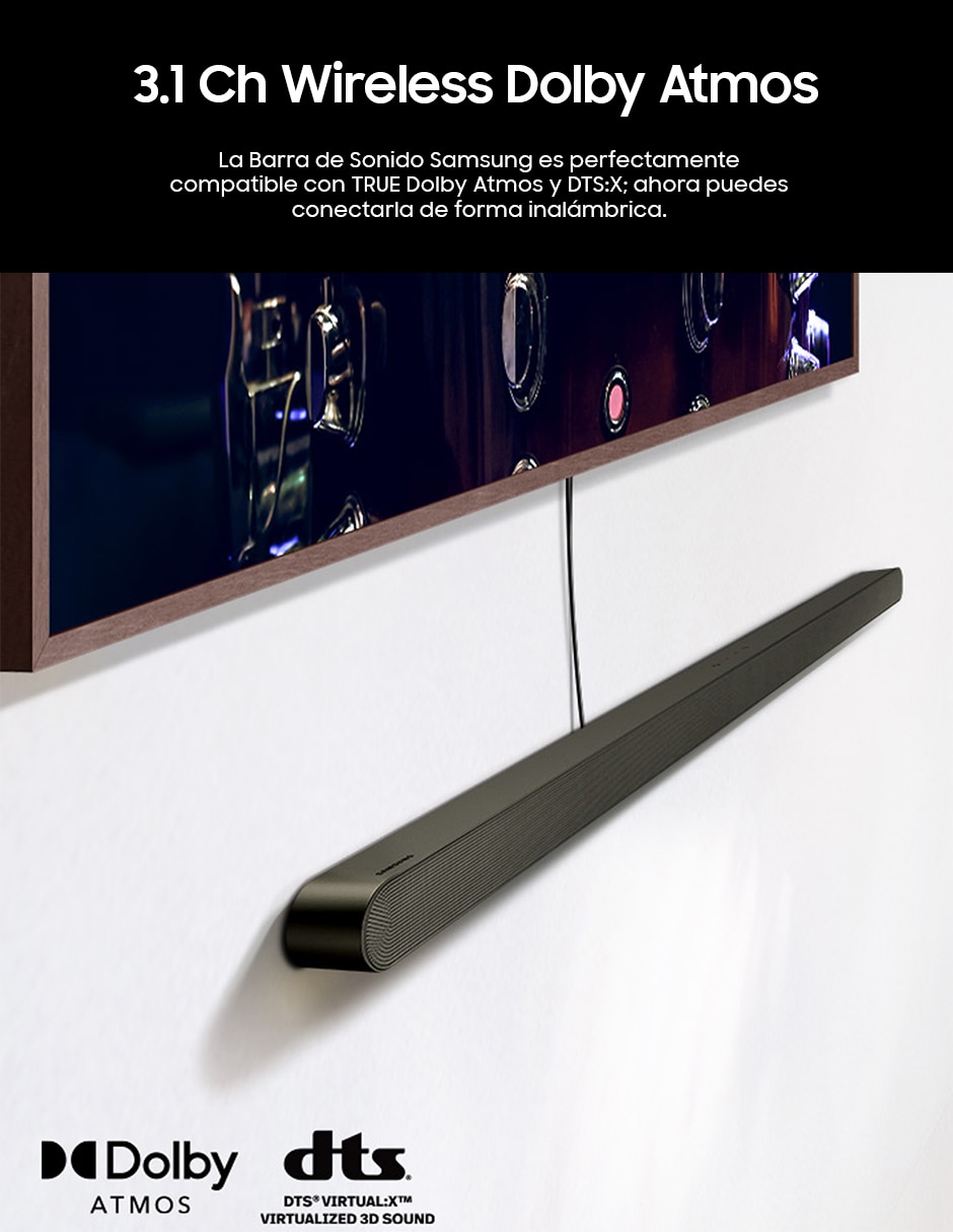 Barra de sonido Samsung Hw-S700D/Zx con subwoofer