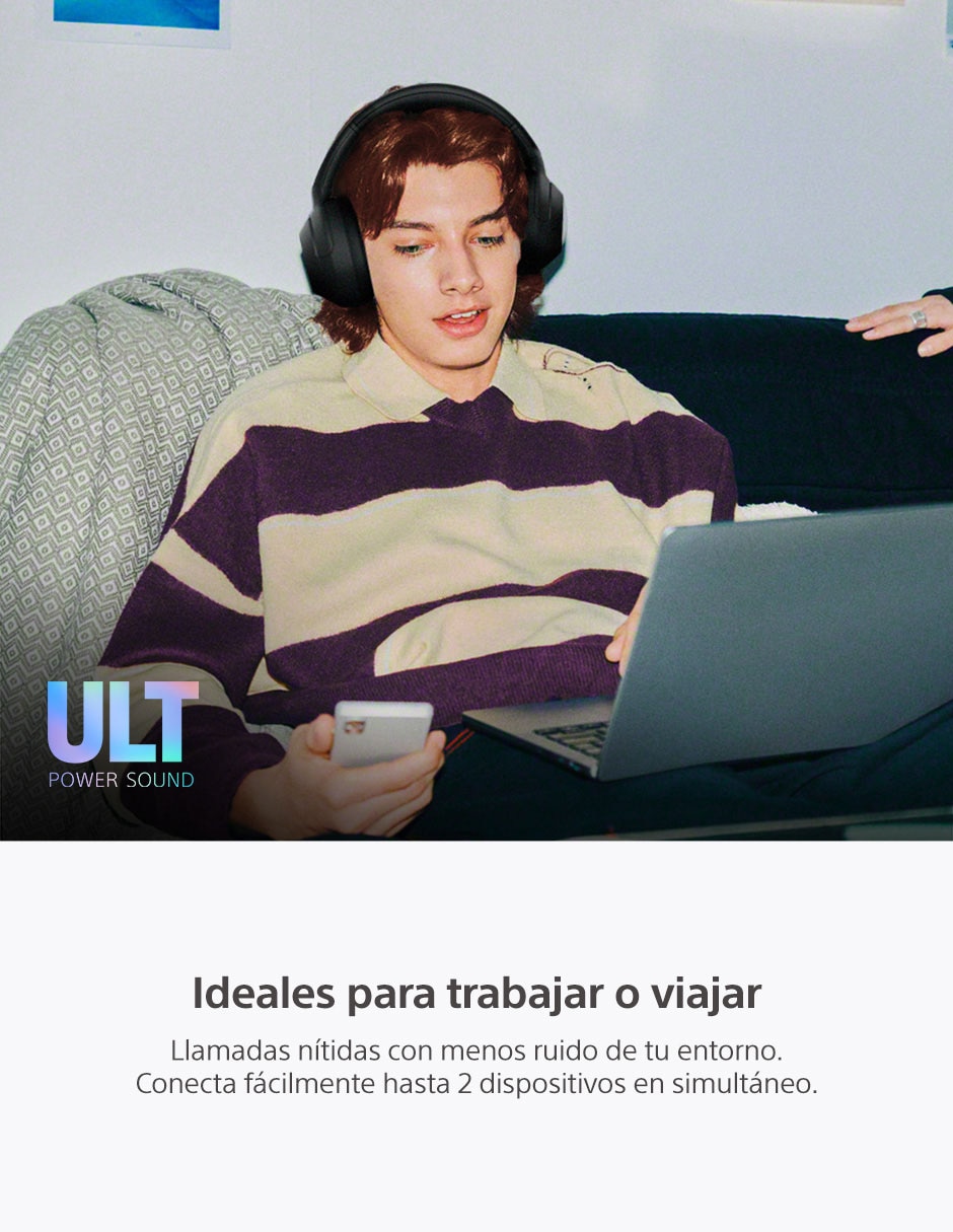 Audífonos Over-Ear alámbricos/inalámbricos con cancelación de ruido 4