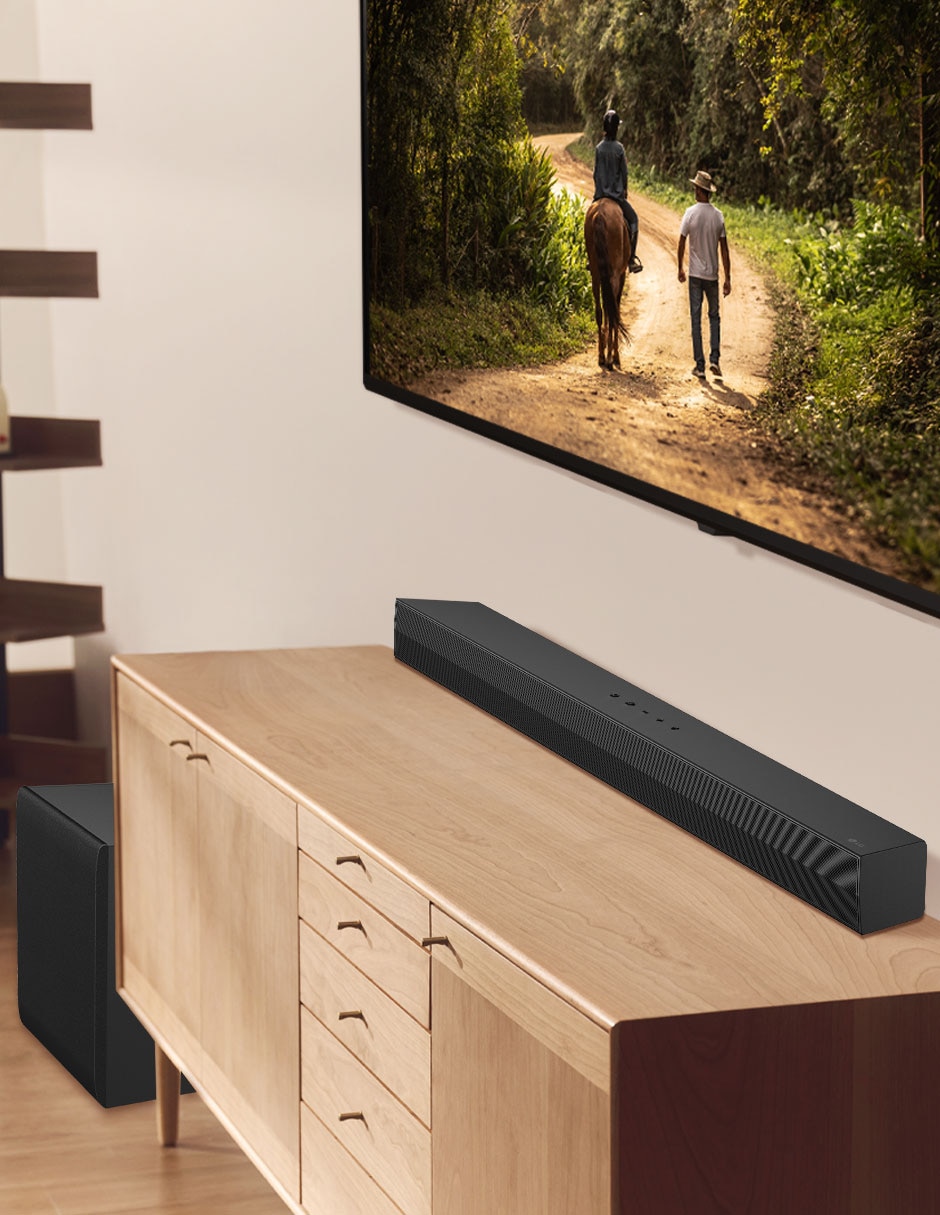 Barra de sonido S40T con subwoofer 11