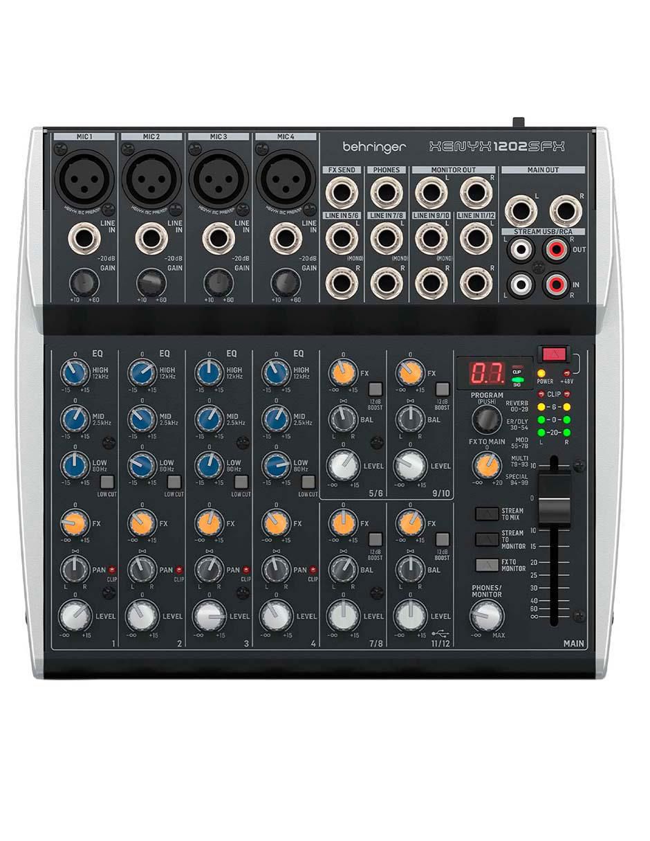 Mezcladora DJ Xenyx 1202SFX Mezcladora DJ Xenyx 1202SFX