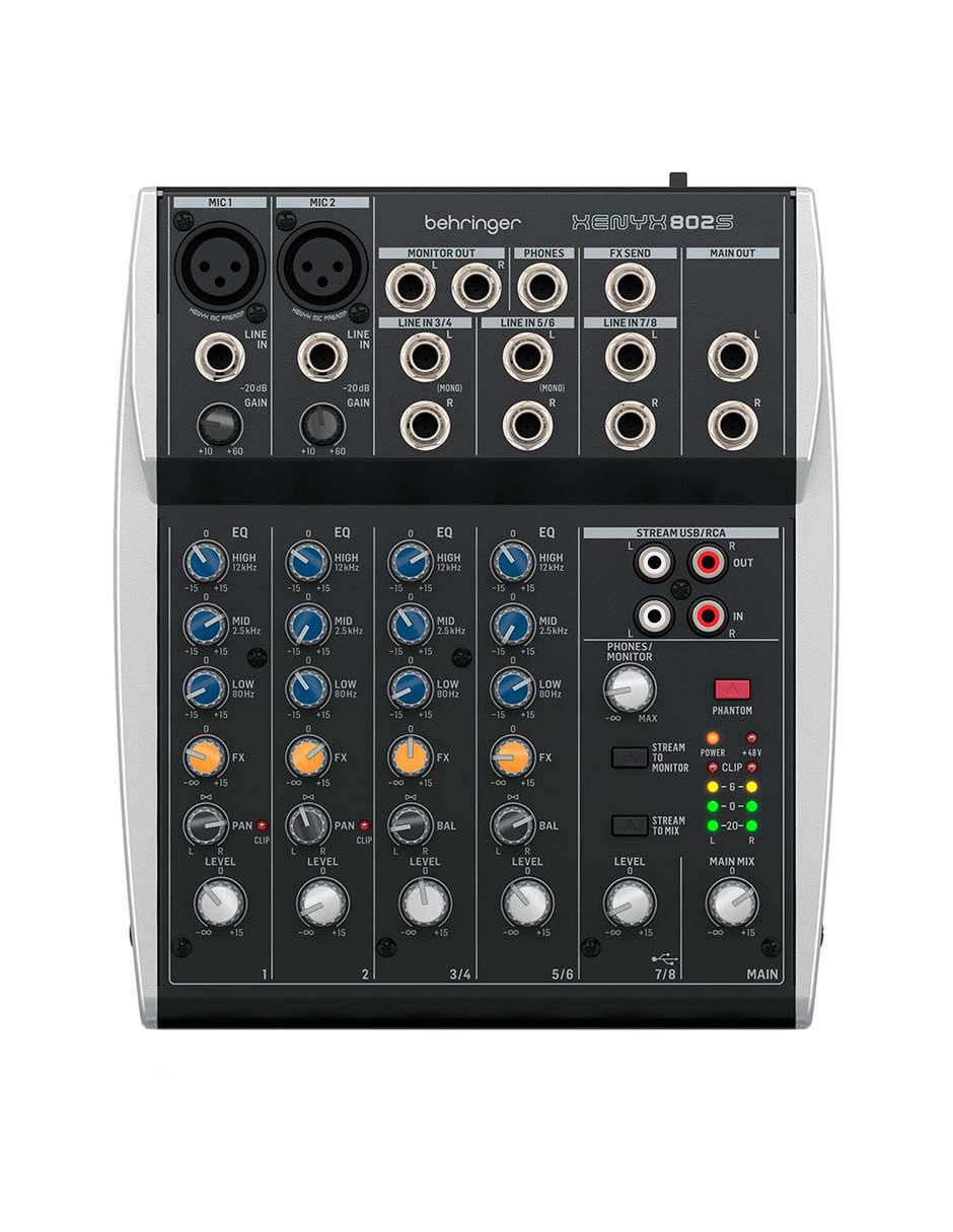 Mezcladora DJ Xenyx 802S 1