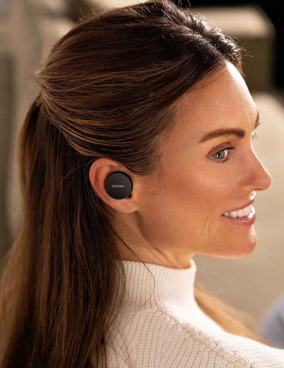 Audífonos In-Ear Denon Ah-C10Pl Perl inalámbricos con cancelacion de ruido 6