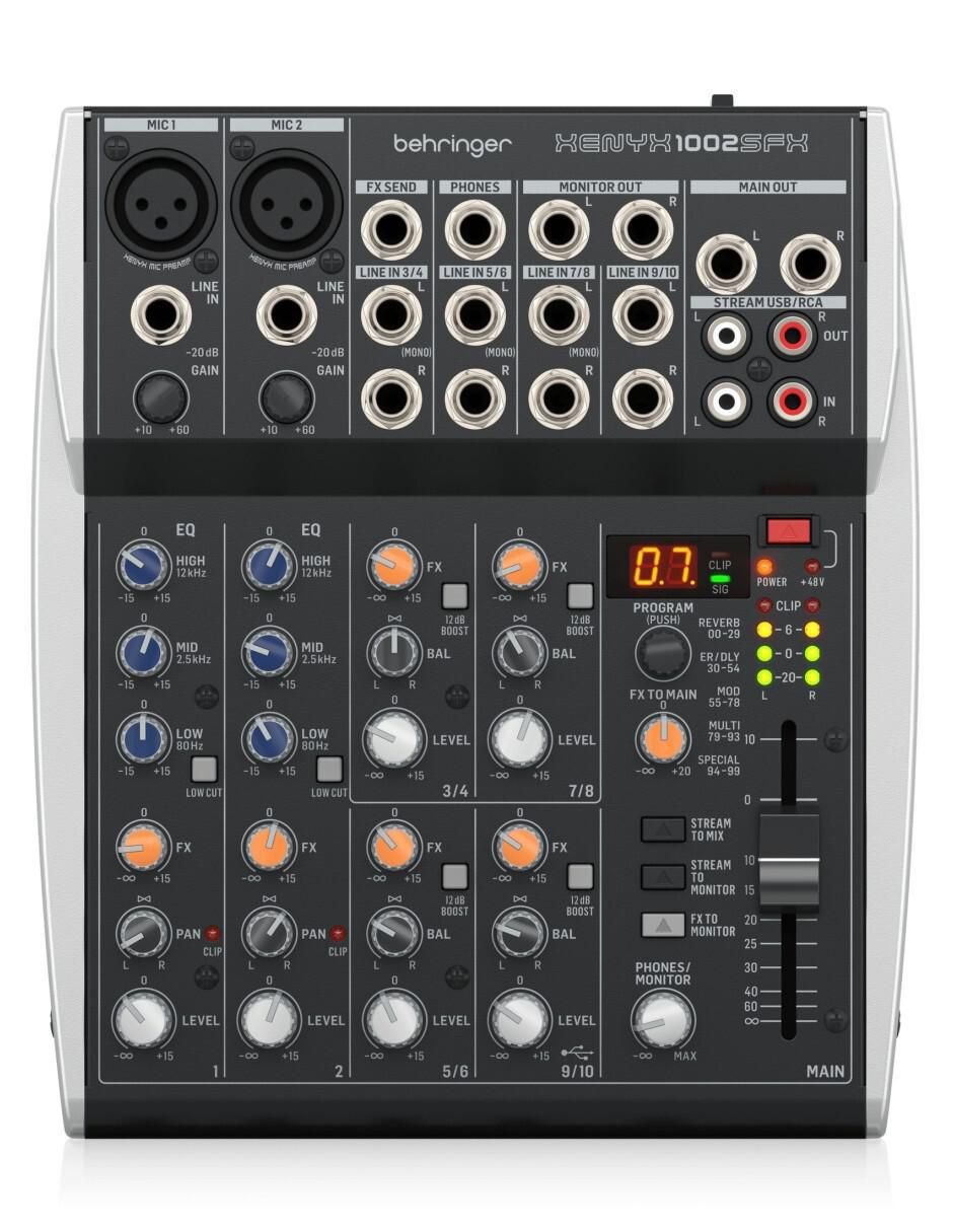 Mezcladora XENYX-1002SFX 1