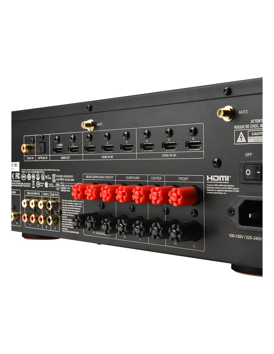 Receptor audio y video MA7100HP 7.2-Channel 8K High Performance AV Receiver 5