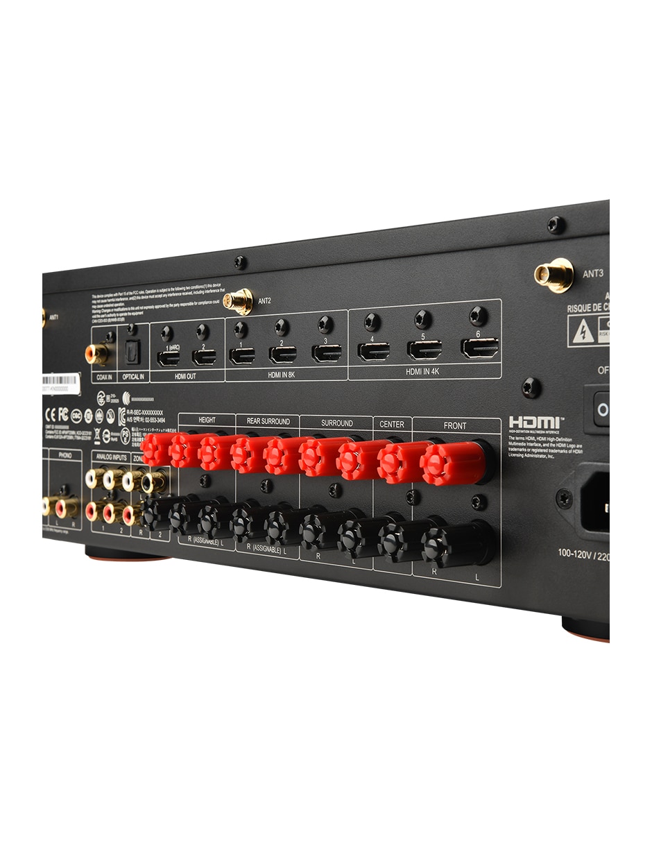 Receptor audio y video MA9100HP 9.2 Channel 8K High Performance AV Receiver 6