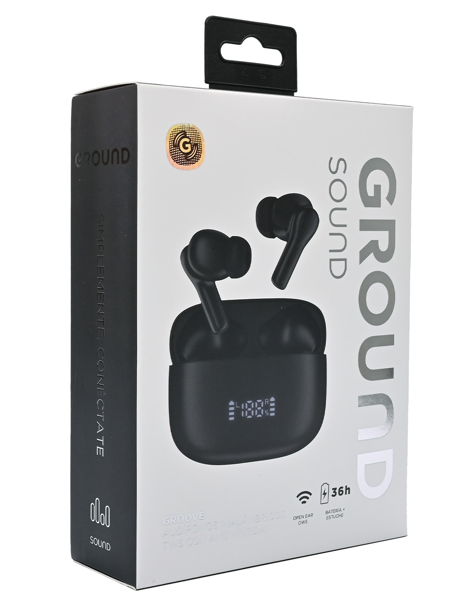 Audífonos True Wireless Ground Sound Groove Anc Tws inalámbricos con cancelación de ruido