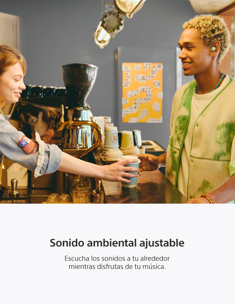 Audífonos True Wireless Sony inalámbricos