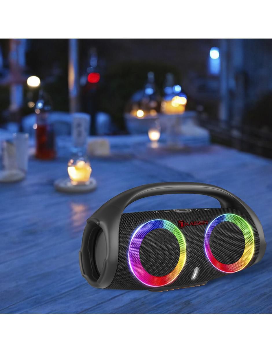 Bocina portátil KSW-2018BK bluetooth 6