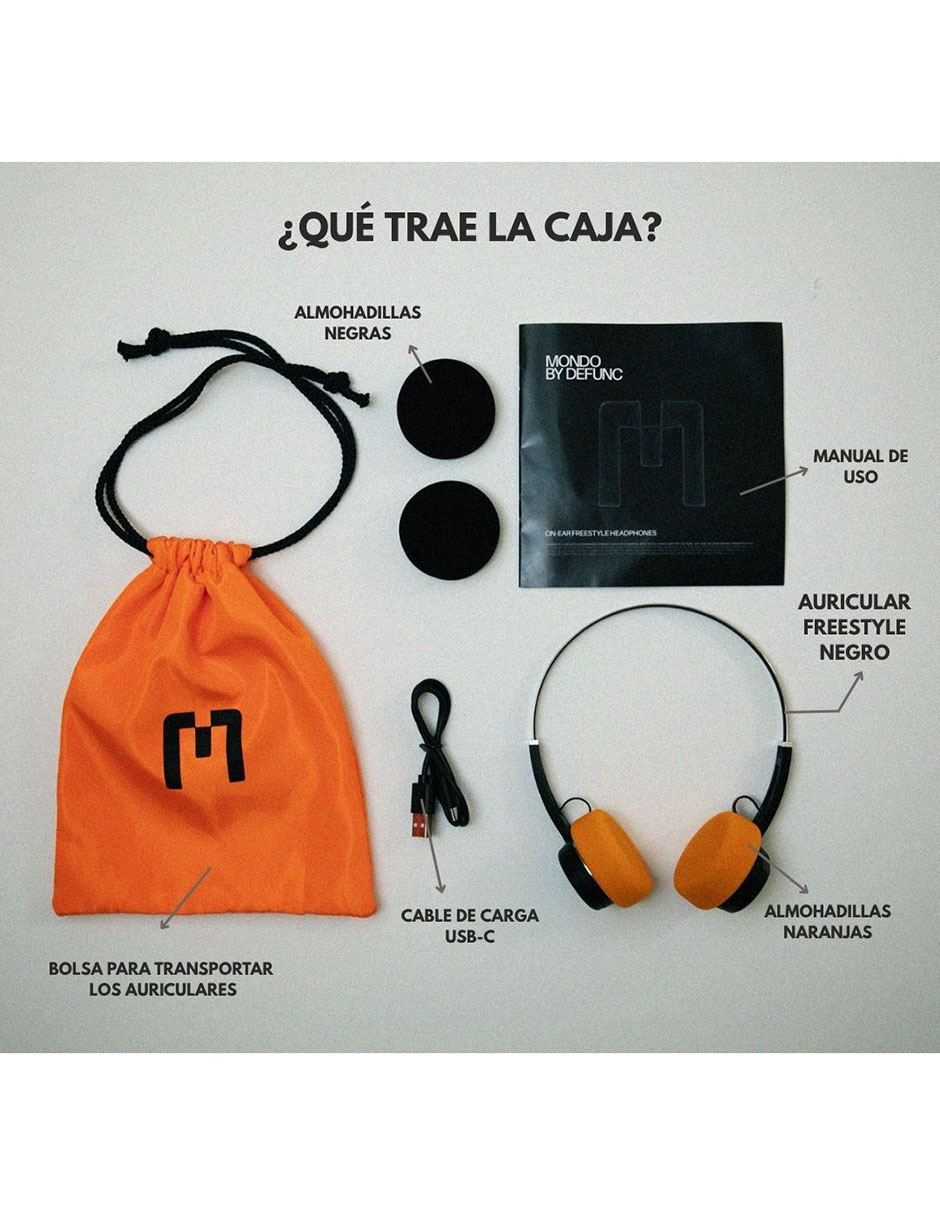 Audífonos On-Ear Freestyle alámbrico e inalámbrico con cancelación de ruido 9