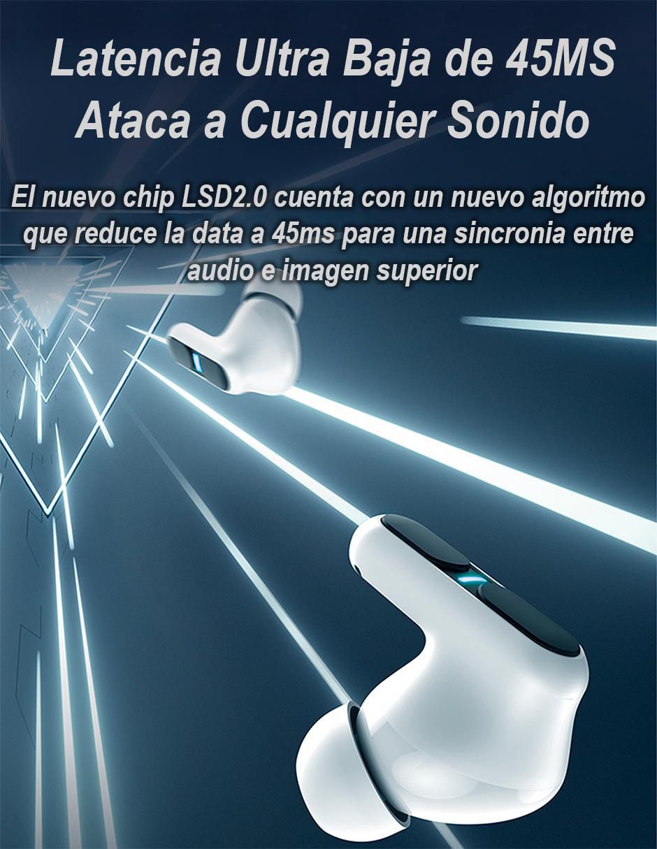 Audífonos In-Ear Tg12B inalámbricos con cancelación de ruido 6