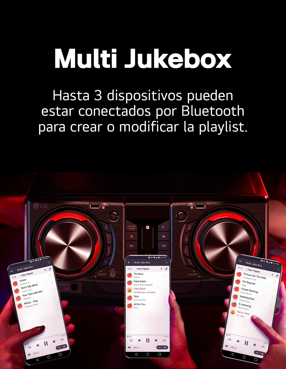 Minicomponente Lg Xboom CJ45