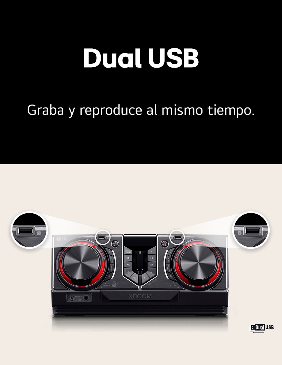 Minicomponente Lg Xboom CJ45