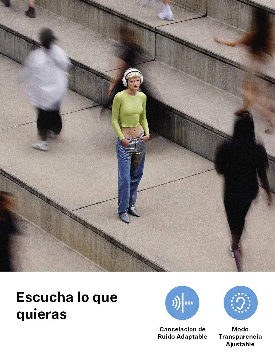 Audífonos Over-Ear Momentum Pride alámbricos e inalámbricos con cancelación de ruido