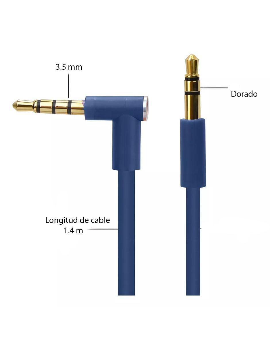 Cable auxiliar 3.5 mm de 1.4 m 3