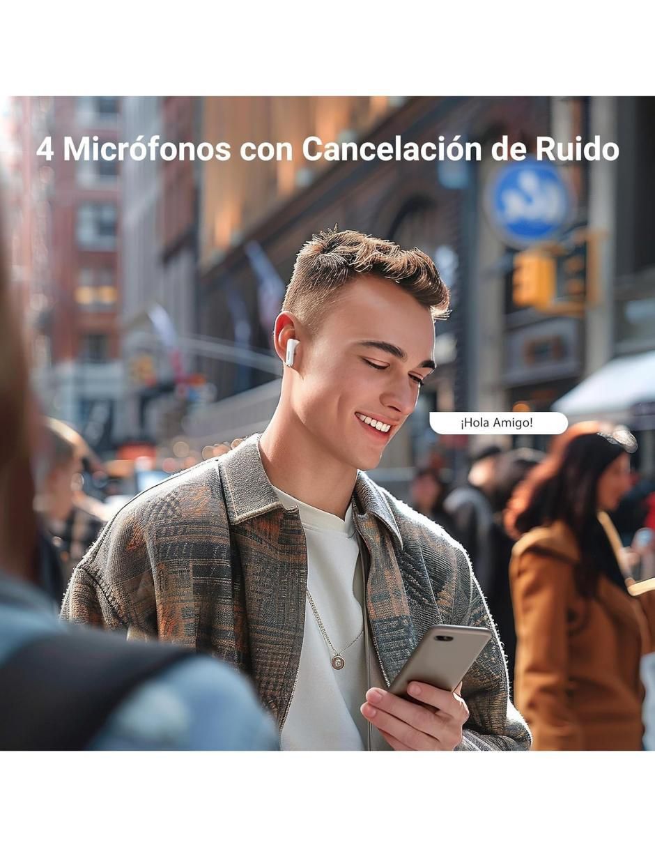 Audífonos In-Ear inalámbricos con cancelacion de ruido 2