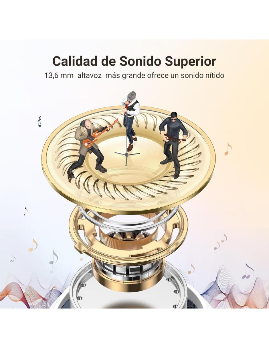 Audífonos In-Ear inalámbricos con cancelacion de ruido 7