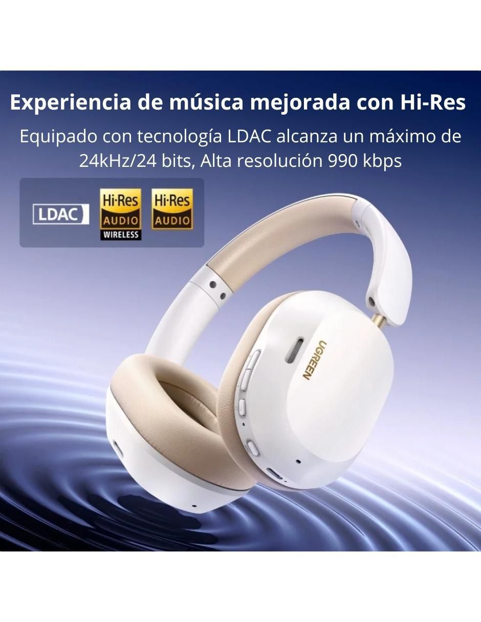 Audífonos On-Ear Hitune Max5C inalámbricos con cancelación de ruido 5