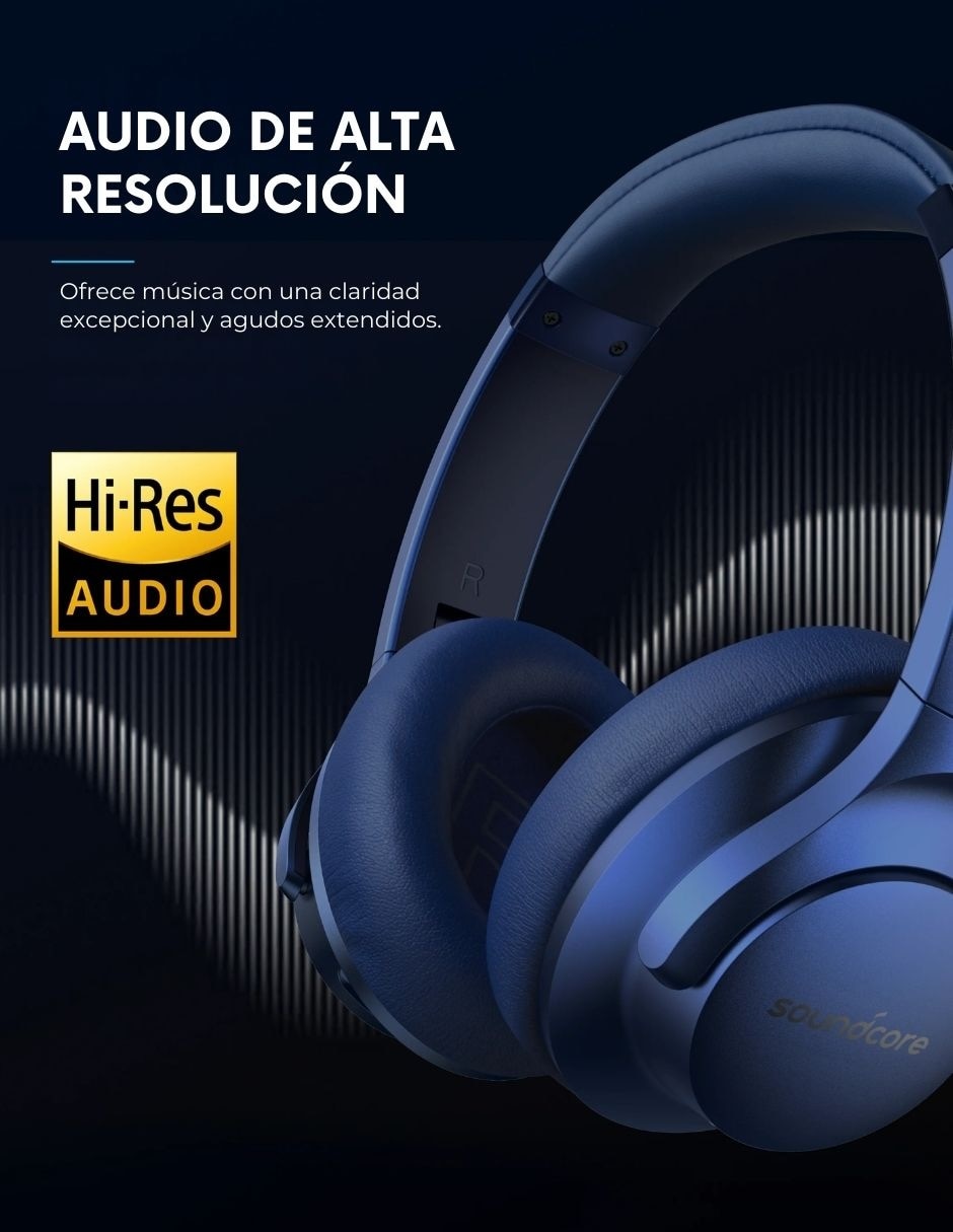 Audífonos Over-Ear Life Q20 inalámbricos con cancelación de ruido 5