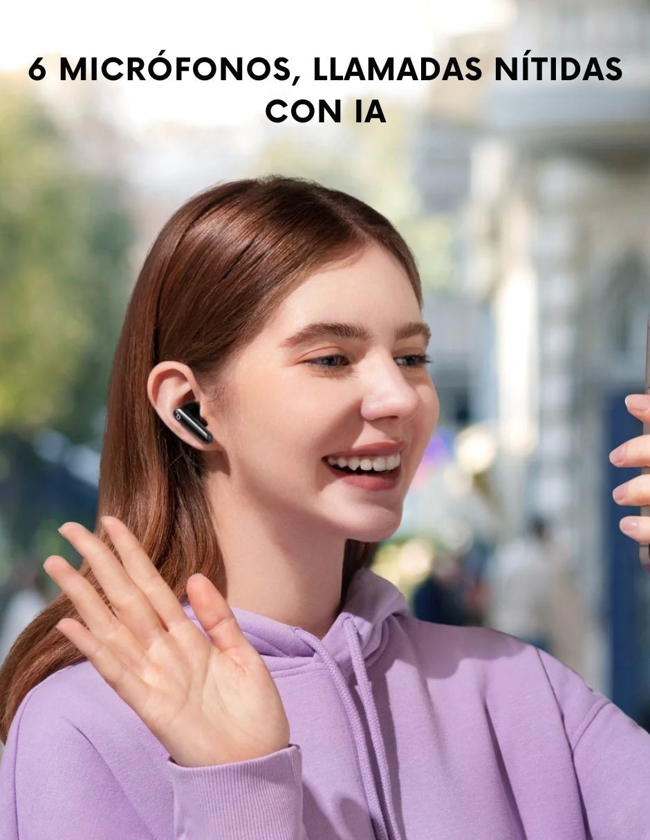 Audífonos In-Ear P40I inalámbricos con cancelación de ruido 6