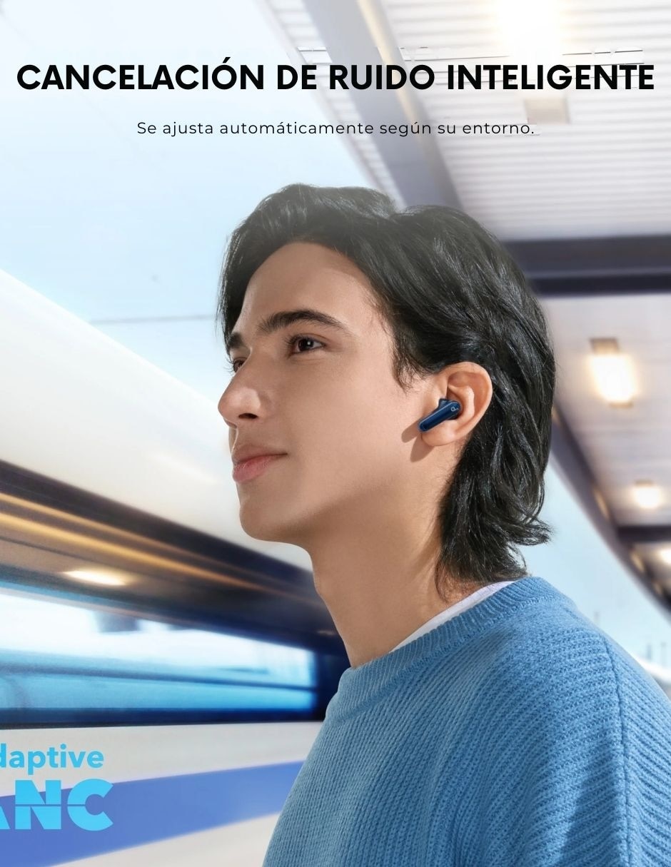 Audífonos In-Ear P40I inalámbricos con cancelación de ruido 5