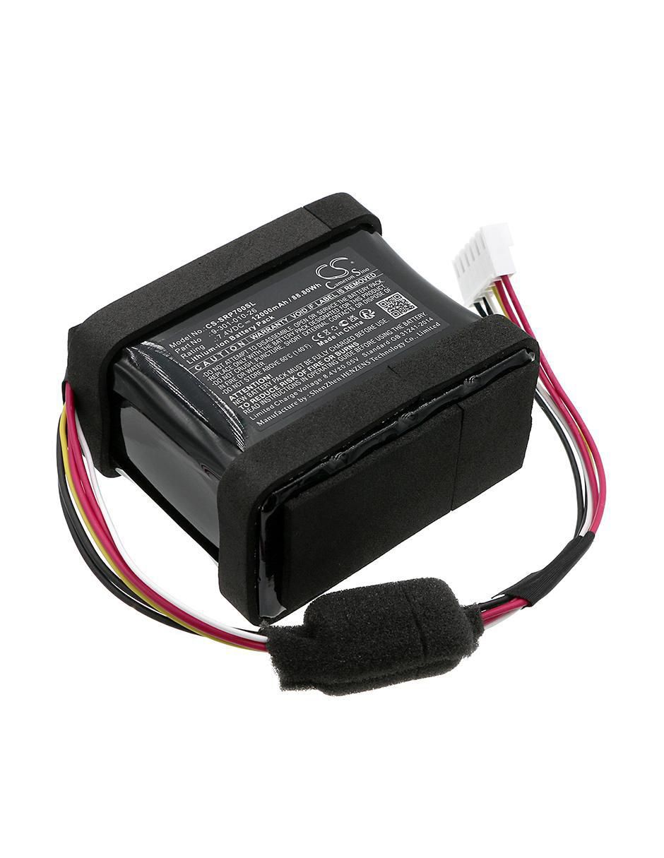 Batería recargable cameronsino 12000 mah para bocina sony srs-xp700