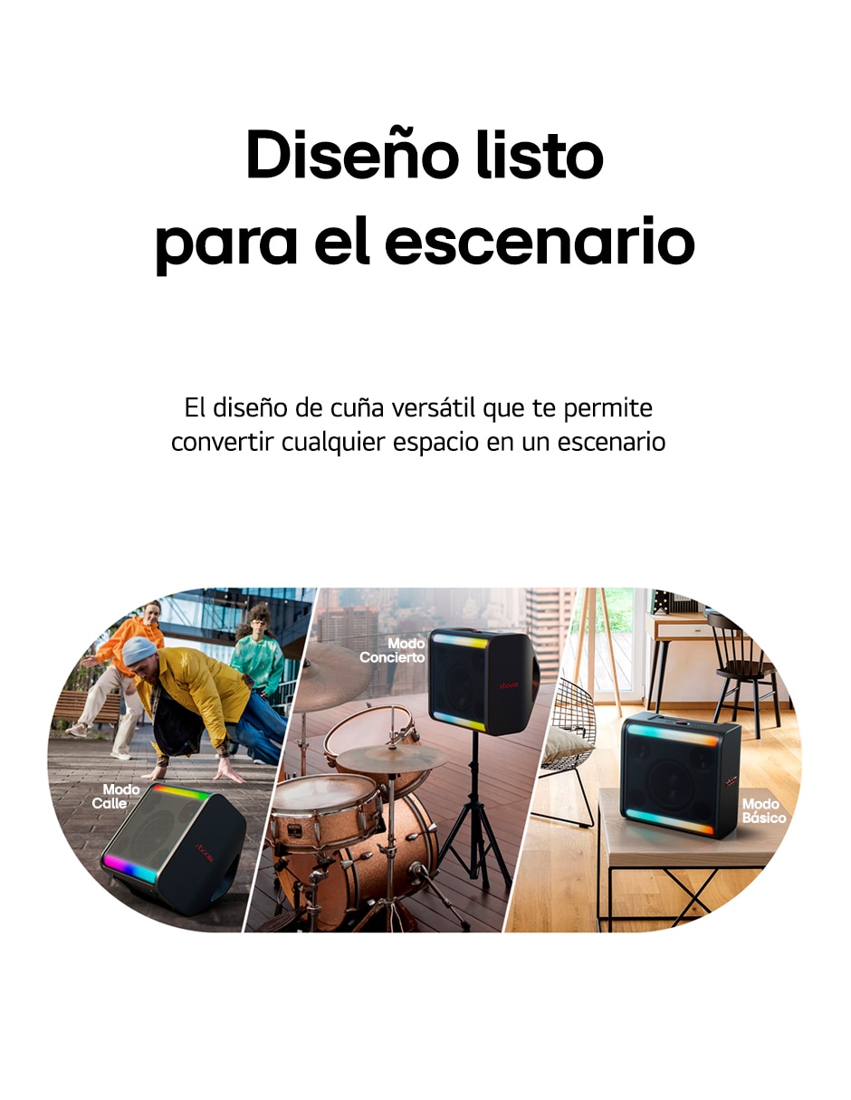 Bocina Portátil xboom Stage 301 Bluetooth, 120W 7