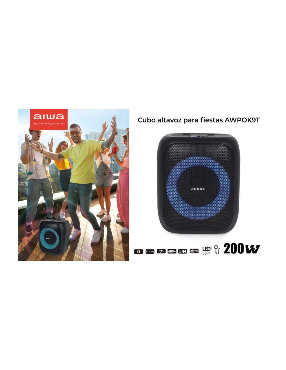Bocina portátil AWPOK9T-NEGRA bluetooth