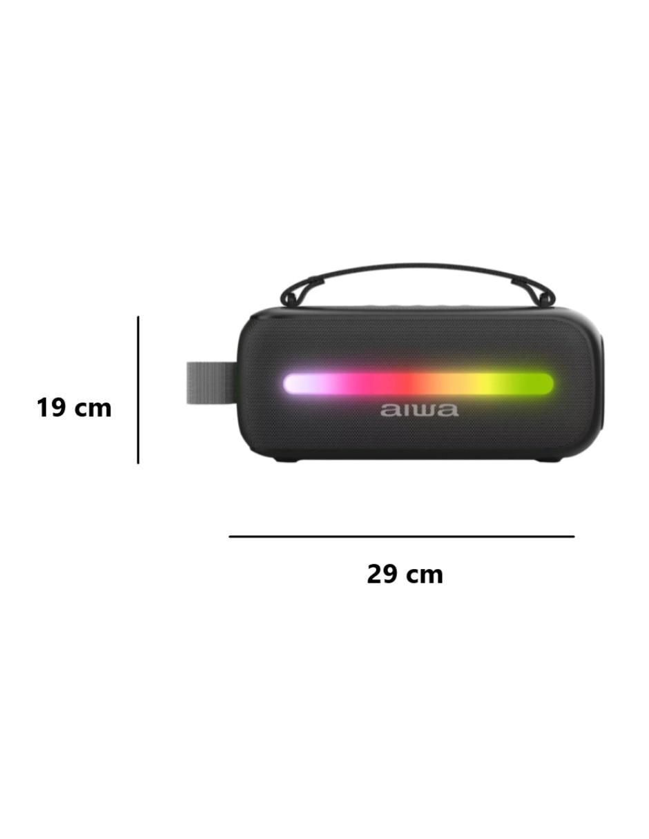 Bocina portátil AWS40BT-NEGRO bluetooth 7