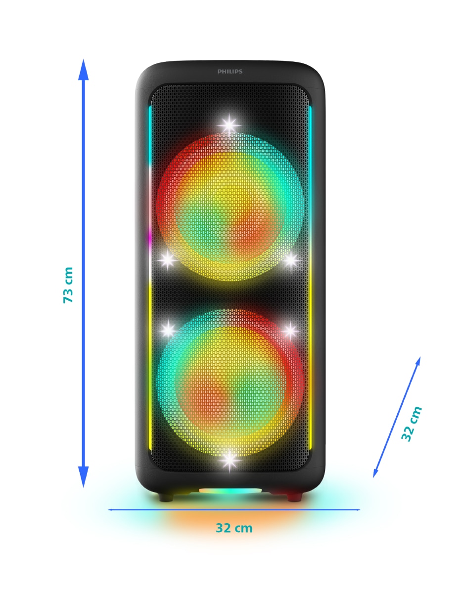 Bocina portátil Philips TAX5000 bluetooth