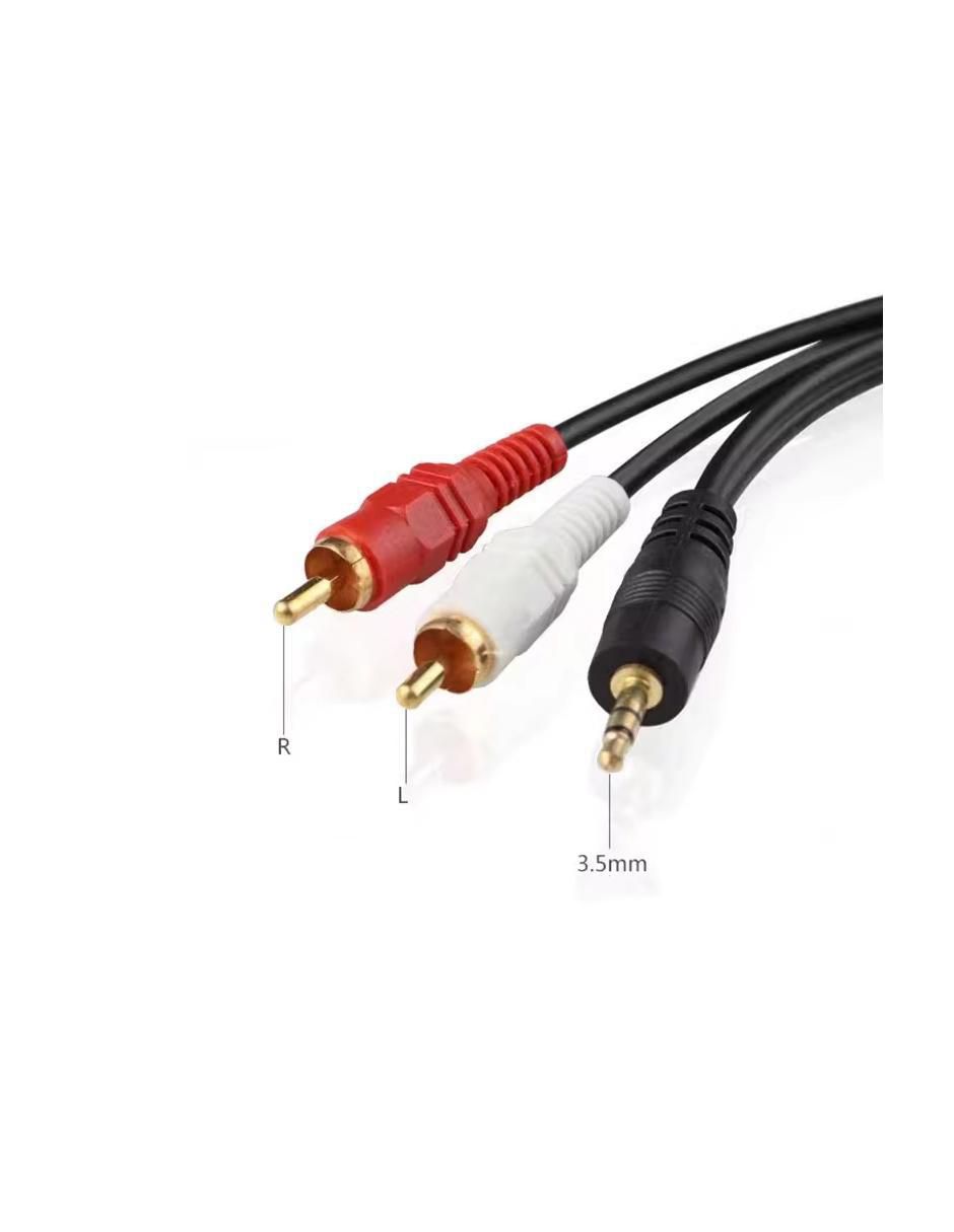 Cable RCA Xcase a tipo auxiliar 3.5 mm de 20 m