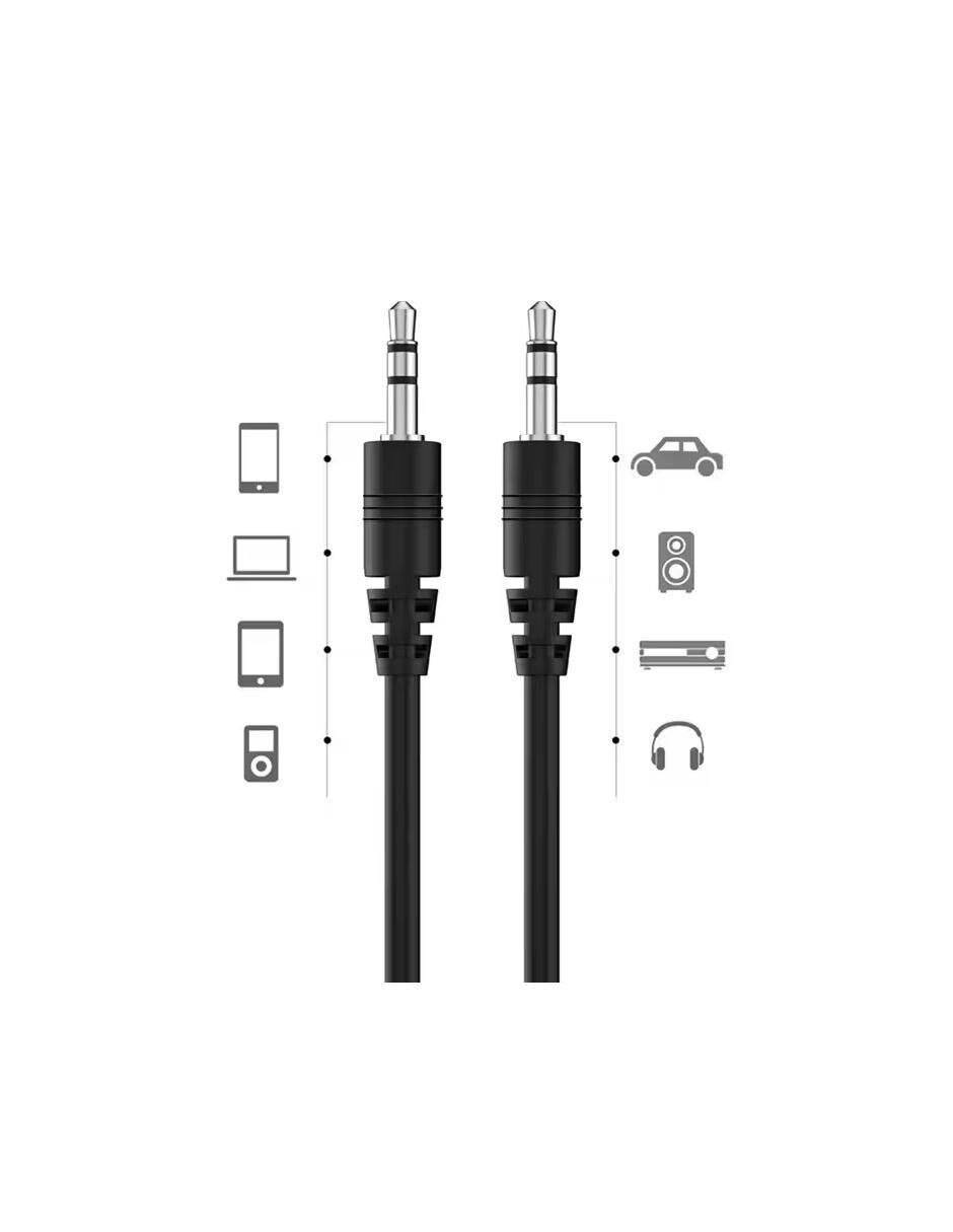 Cable auxiliar 3.5 mm Xcase de 0.6 m