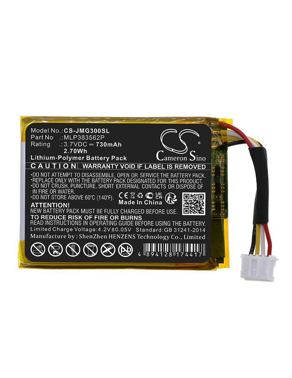 Batería recargable cameronsino 700 mah de bocina jbl go 3