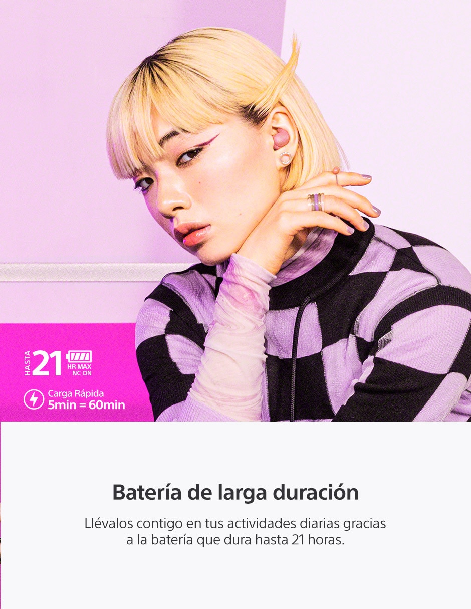 AUDÍFONOS IN-EAR WF-LS910N/, ROSA 3