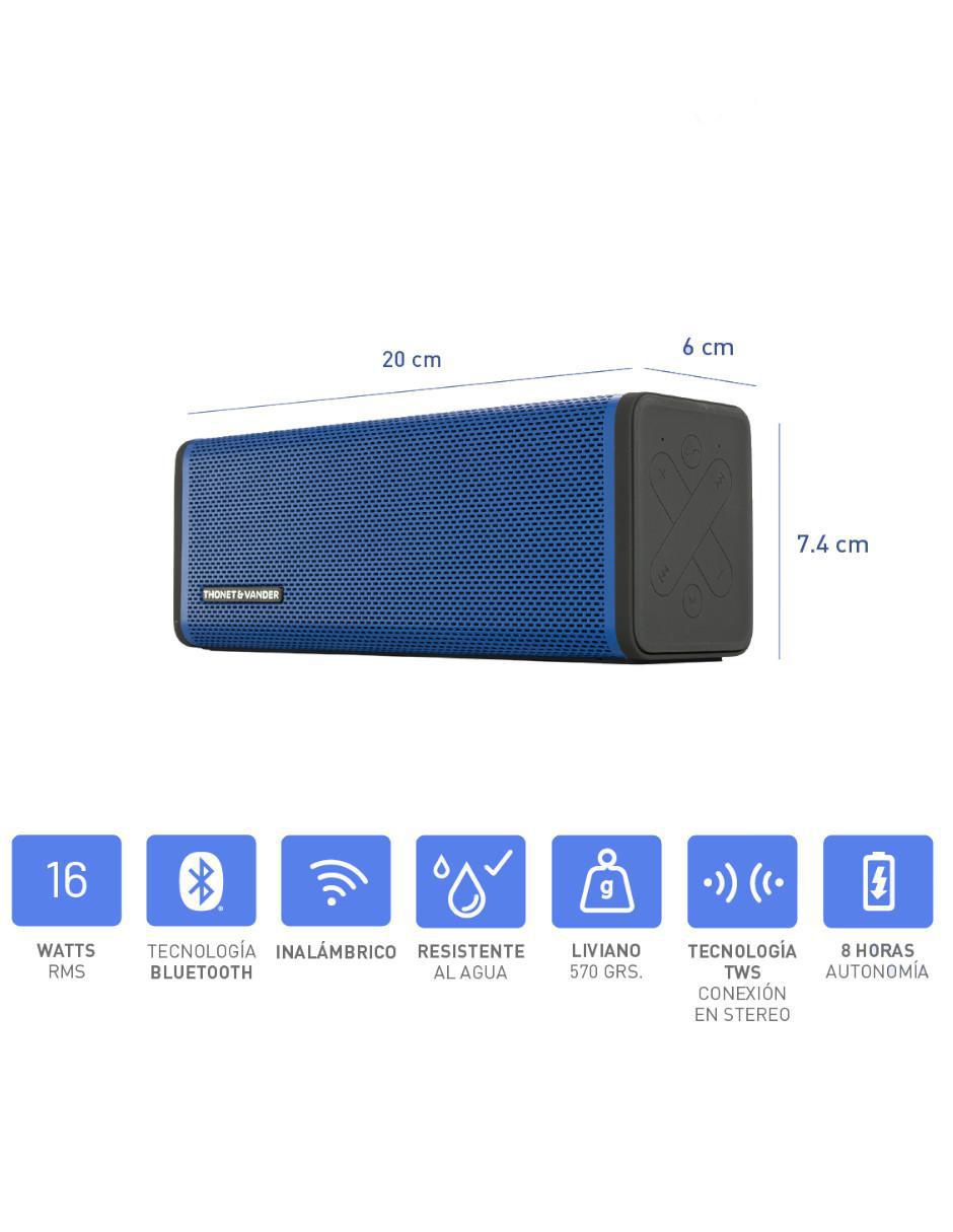 Bocina portátil SPEAKER FREI TOPP TWS bluetooth 3
