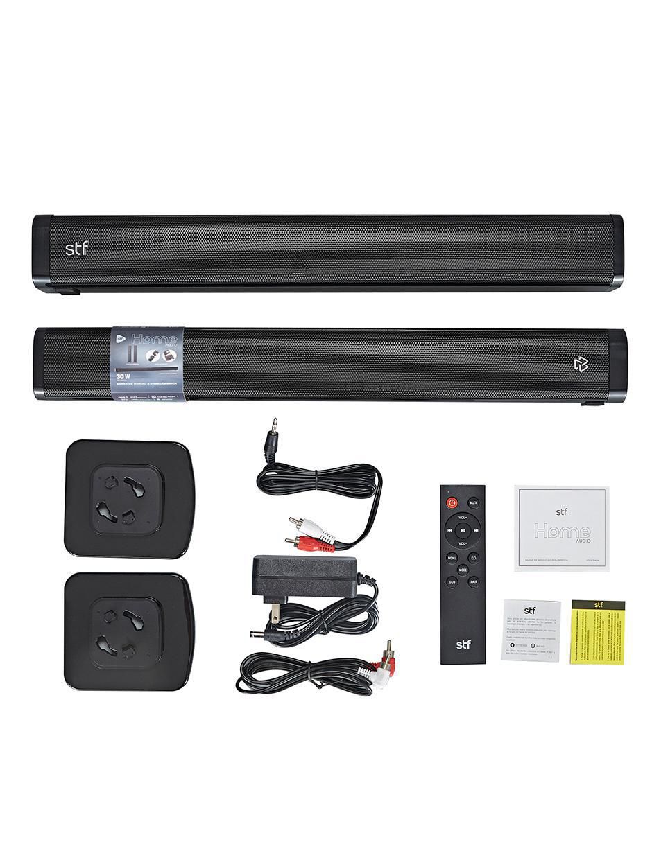 "barra de sonido" home audio 2.0 con subwoofer inalámbrico "con subwoofer" (si aplica) no aplica 5