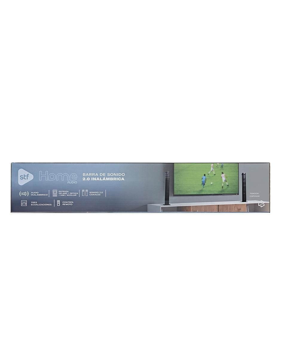 "barra de sonido" home audio 2.0 con subwoofer inalámbrico "con subwoofer" (si aplica) no aplica 6