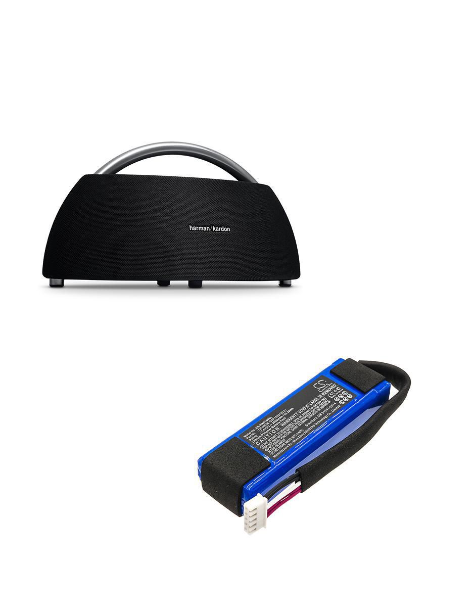 Batería recargable cameronsino 3000 mah para bocina harman/kardon go+ play, go play / mini